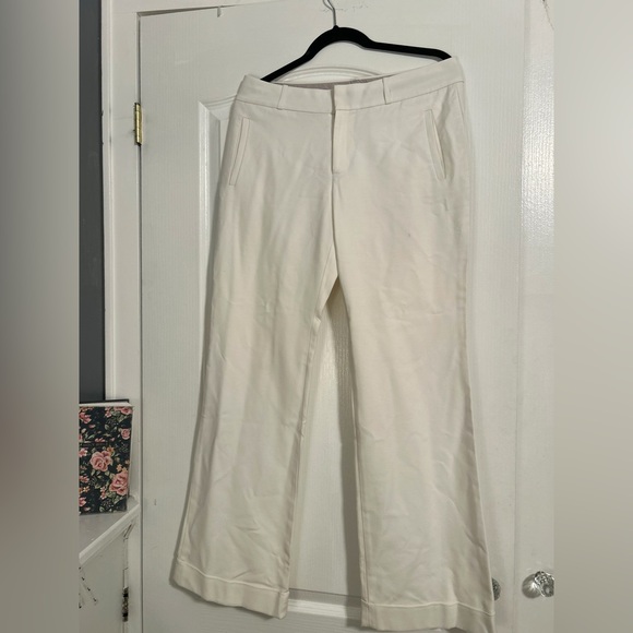 Banana Republic Cream Martin Fit Trousers - Picture 2 of 3